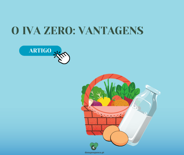 A medida IVA zero ajudou os portugueses a poupar